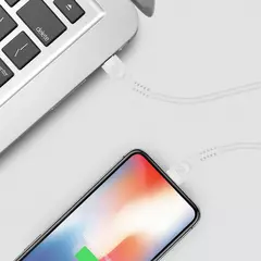 Cabo Gshield Dual Shock USB C Para Lightning 1,2M Branco na internet