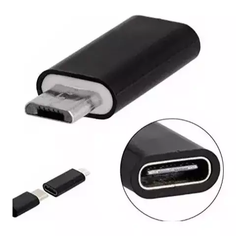 Adaptador Conversor Micro Usb V8 Para USb-C Hprime