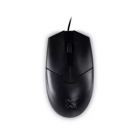 Mouse Óptico USB 1000DPI PCG MaxPrint Preto