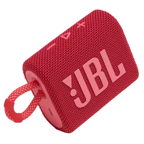 Caixa de Som Bluetooth JBL GO 3 Vermelha