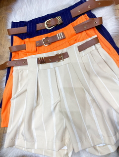 Short Risca de Giz Alfaiataria