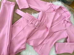 Conjunto Profissional Blazer e Calça Skinny Plus GG - MAYARA MACIEL