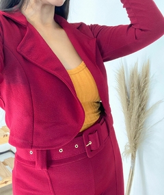 Blazer Cropped Crepe Dior - comprar online