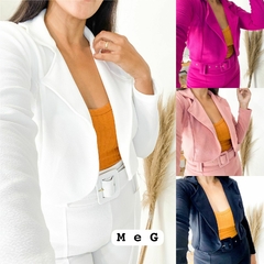 Blazer Cropped Crepe Dior na internet