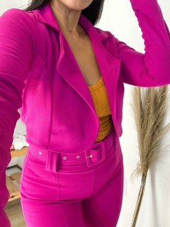 Blazer Cropped Crepe Dior