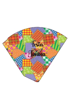 Cone tema de festa junina C / 15 Unidades