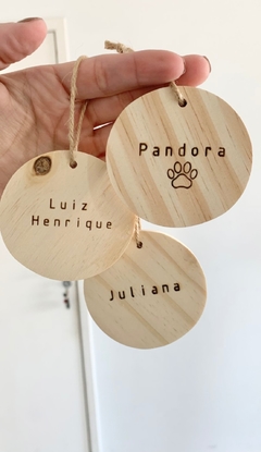 BOLA de Natal PERSONALIZADA com gravação a LASER - comprar online