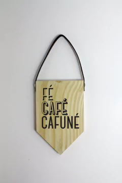 Flâmula Fé, Café, Cafuné 18x12