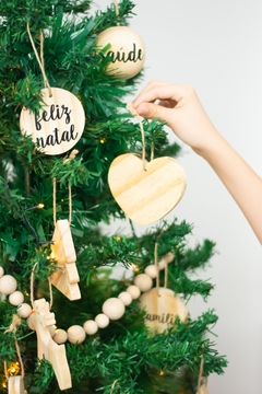 ENFEITES NATALINOS BOHO PINUS