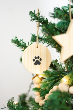 Imagem do BOLINHA DE NATAL BOHO PINUS (UNIDADE)