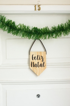 Flâmula FELIZ NATAL - Tande Studio Decoração Minimalista, Bom Gosto E Qualidade