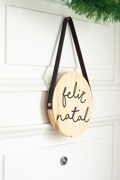 Guirlanda Feliz Natal - Tande Studio Decoração Minimalista, Bom Gosto E Qualidade