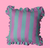 Funda de almohadón rayas violeta - comprar online