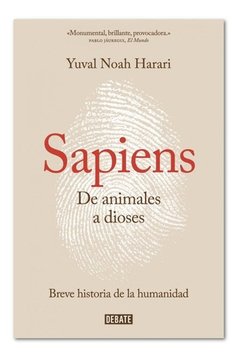 Libro Sapiens De Animales A Dioses - Harari, Yuval Noah