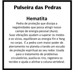 Pulseira Coleção Magic Stones - Hematita na internet