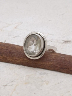 Anel em prata com Citrino 0103845A0162 - MiaTribo | Joias em prata e pedras naturais com design exclusivo | MiaTribo