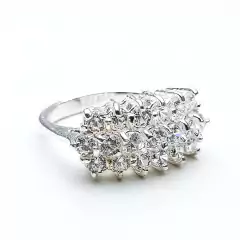 Anel em prata com Zircônia 0103832A0167 - MiaTribo | Joias em prata e pedras naturais com design exclusivo | MiaTribo