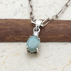 Pingente em prata com Esmeralda 0103834P0010 - comprar online