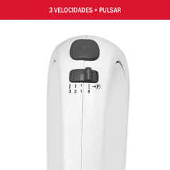 Batidora Moulinex Facilita Con Bowl 3 Velocidades 250 Watts - tienda online