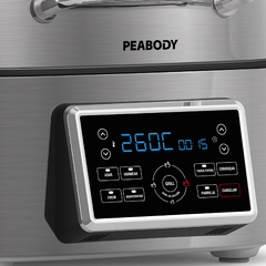 Imagen de Freidora De Aire Peabody Con Grill De 6 Litros PE-AFG01IX