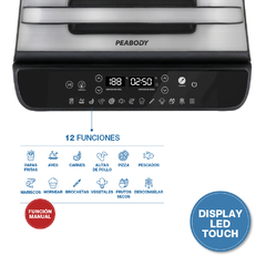 Freidora De Aire Peabody Con Grill Multifunción PE-AFG03N - comprar online