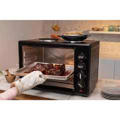 Horno Eléctrico Black+Decker De 62 Litros Con Doble Anafe TO6000-AR - tienda online