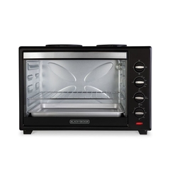 Horno Eléctrico Black+Decker De 62 Litros Con Doble Anafe TO6000-AR