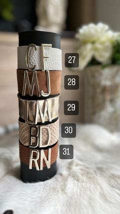 Pulsera Cuero Personalizada