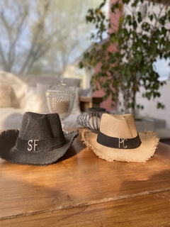 Sombrero flecos personalizado en internet