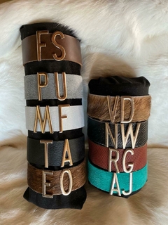 Pulsera Cuero Personalizada