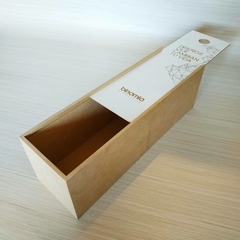 CAJA PARA 1 VINO PERSONALIZADA