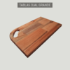 Tabla Asado Madera Euca 46x28 Ojal Grande
