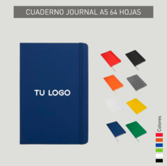 Cuaderno JOURNAL A5 64 hojas