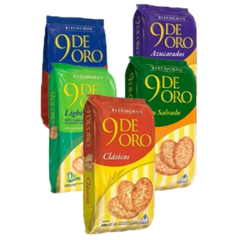 9 de Oro Bizcochos Azucarados en internet