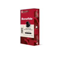Bonafide Café Tostado Mólido en Cápsulas Forte Extra Intenso x 10 (Compatible con Nespresso)