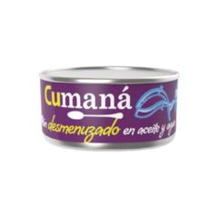 Cumaná Atún Desmenuzado en Aceite y Agua - comprar online