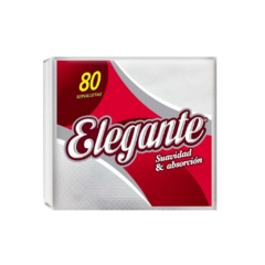 Elegante Servilletas x 80 unidades