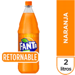 Fanta Retornable 2L ( Valor de envase $60) byb