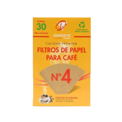 Domestic Filtros de Papel para Café Nro 4