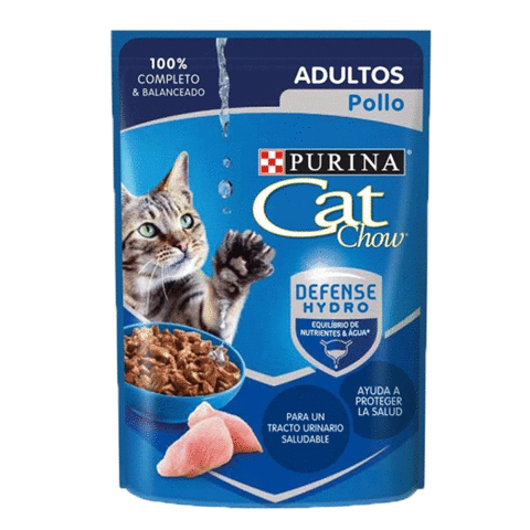 Purina Cat Chow Pouch Pollo 85g - comprar online