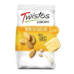 Twistos Horneados Mini Tostaditas Queso 95g