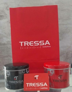 Reloj Tressa despertador DD950-02 rojo con luz en internet