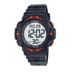 Reloj Stone ST1171NO Digital malla de Caucho para caballero