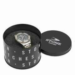 Reloj Stone ST1168NA malla de Caucho Digital para caballero - JOYAS Y RELOJES BRAINE MAYORISTA