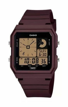 Reloj Casio LF20W-5A digital malla de Silicona bordó para caballero WR - comprar online