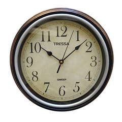 Reloj de pared RP111-01 Tressa analógico color madera