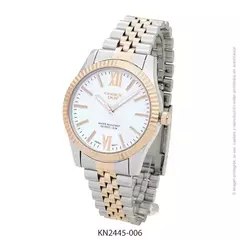 Reloj Knock Out KN2445-006 malla de metal combinado para caballero - comprar online