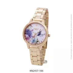 Reloj Knock Out KN2457-106 malla de metal rose para dama - comprar online