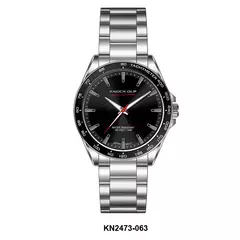 Reloj Knock Out KN2473-063 malla de metal plateado para caballero - comprar online