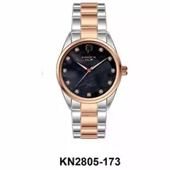 Reloj Knock Out KN2805-173 malla de metal plateado con rose para mujer - comprar online